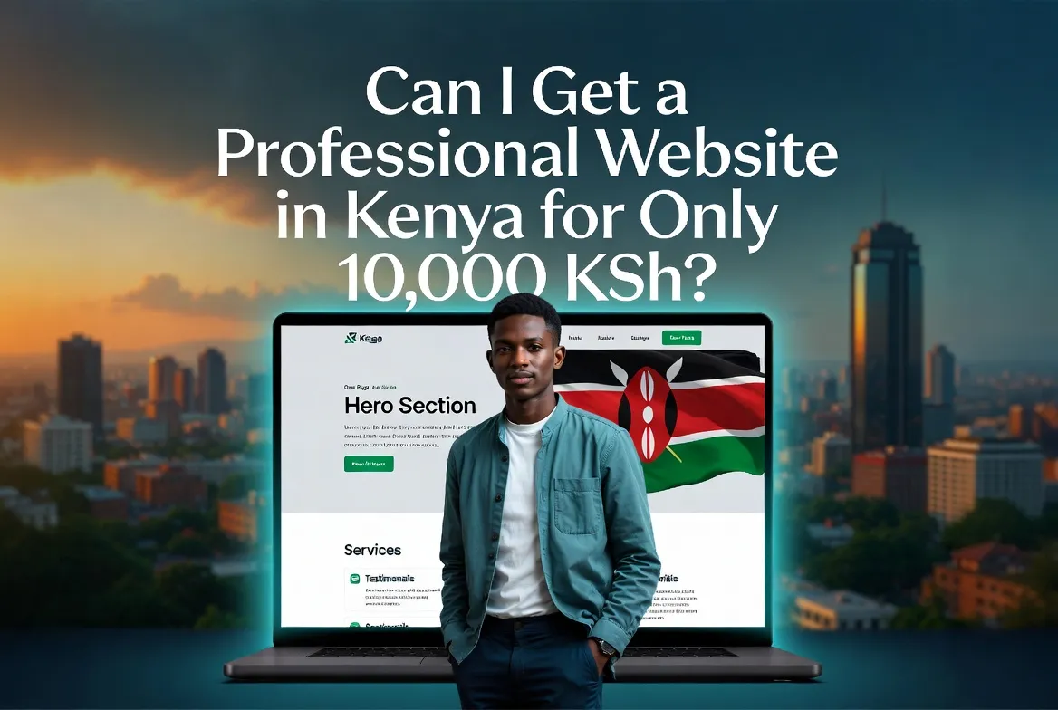 Can I Get a Professional Website in Kenya for Only 10,000 KSh